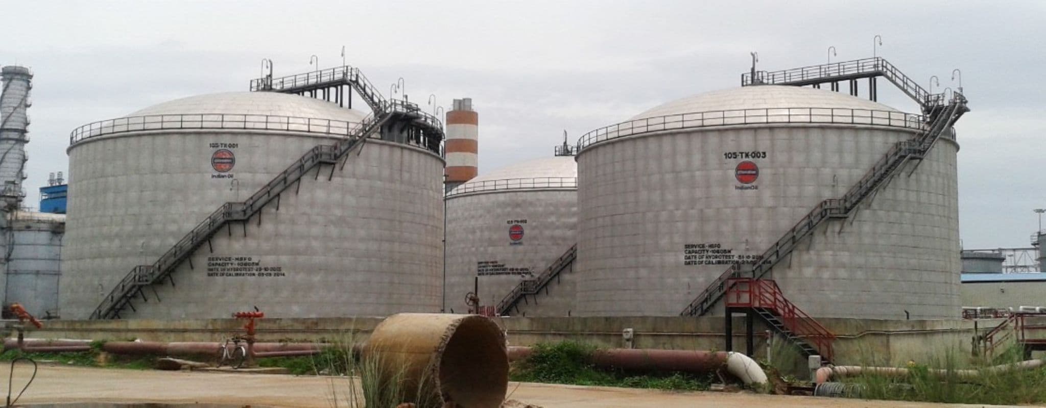 HSFO Tank Construction